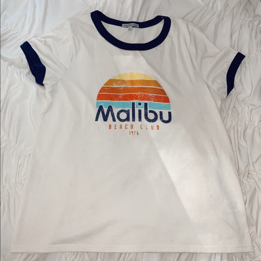 malibu beach club t-shirt